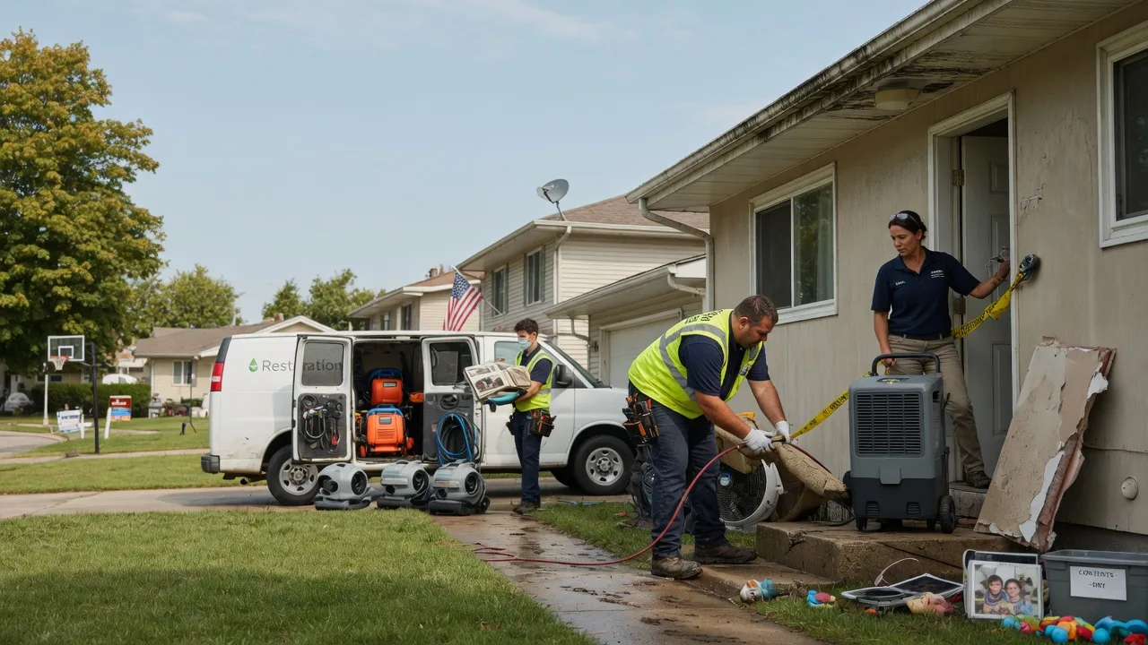 Water Damage Restoration in Sparta, WI near me